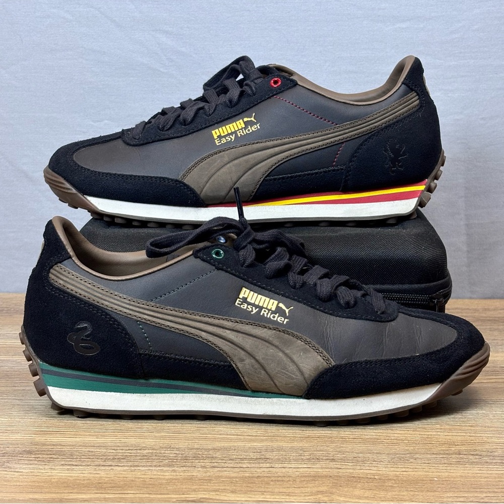 Puma Easy Rider Harry Potter Men's Black and Brown Sneakers